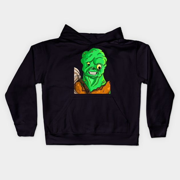 Toxie Kids Hoodie by JeremyBrownArt 